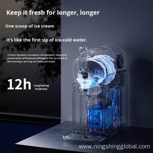 Cross-Border Hot-Selling Small Household Ice Cream Machine